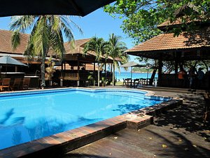 Coral Redang Island Resort in Pulau Redang, image may contain: Hotel, Resort, Villa, Plant
