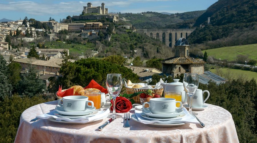 Vista dall'Albornoz Palace Hotel - The view from Albornoz Palace Hotel