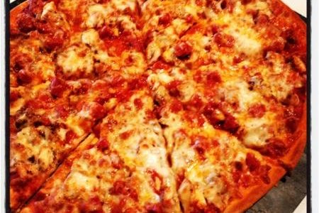 chicken chorizo pizza