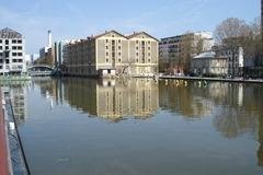 vue du canal de l'Ourcq