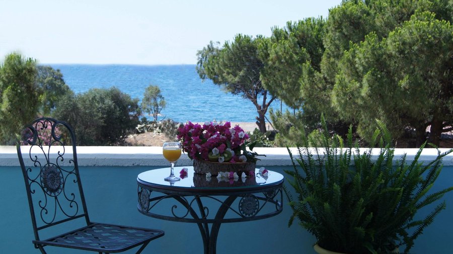 Diamond Palace, sea view from veranta