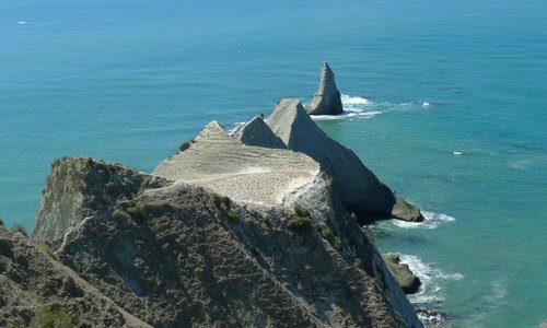 Cape Kidnapper's looking into Hawke's Bay
