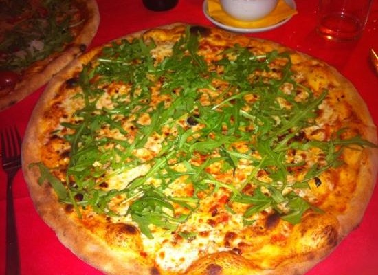 margherita con rucola