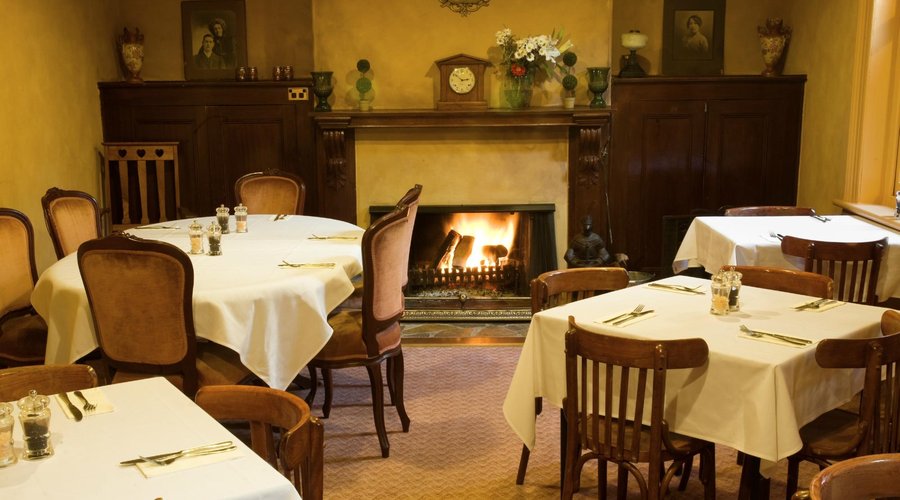 The Dining Room has hardly changed since 1887. Many unique features still remain.