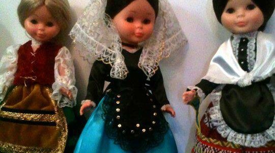 Algunas Nancys de las muchas que hay en Museo de la Muñeca de Onil (Alicante)