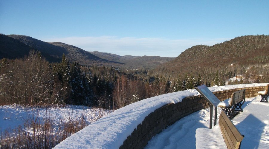 Belvédère, rivière Jacques Cartier