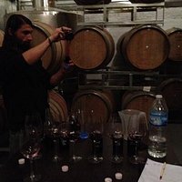 Brennan during blending trials