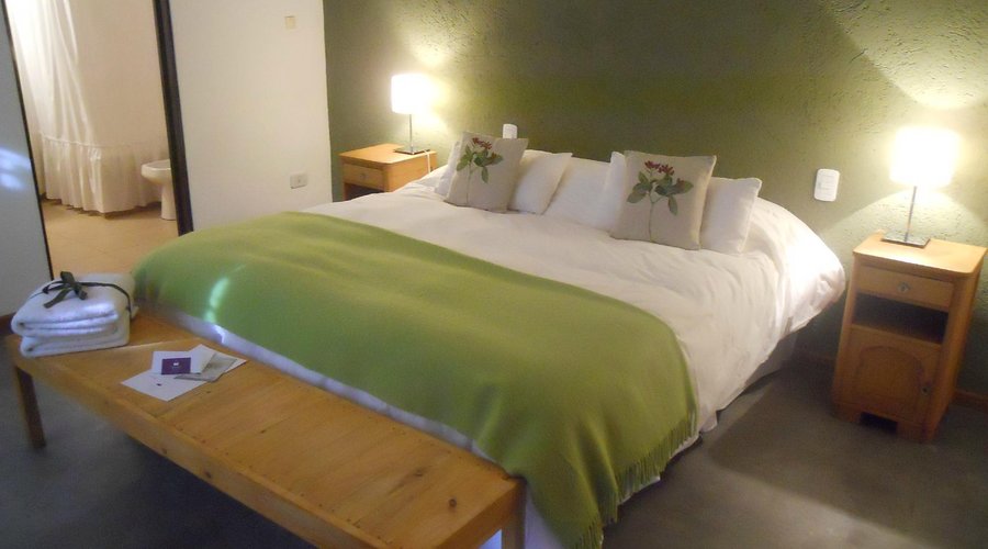 Comfortable king size beds, Casa Lila, Bed and Breakfast in Mendoza, Argentina.