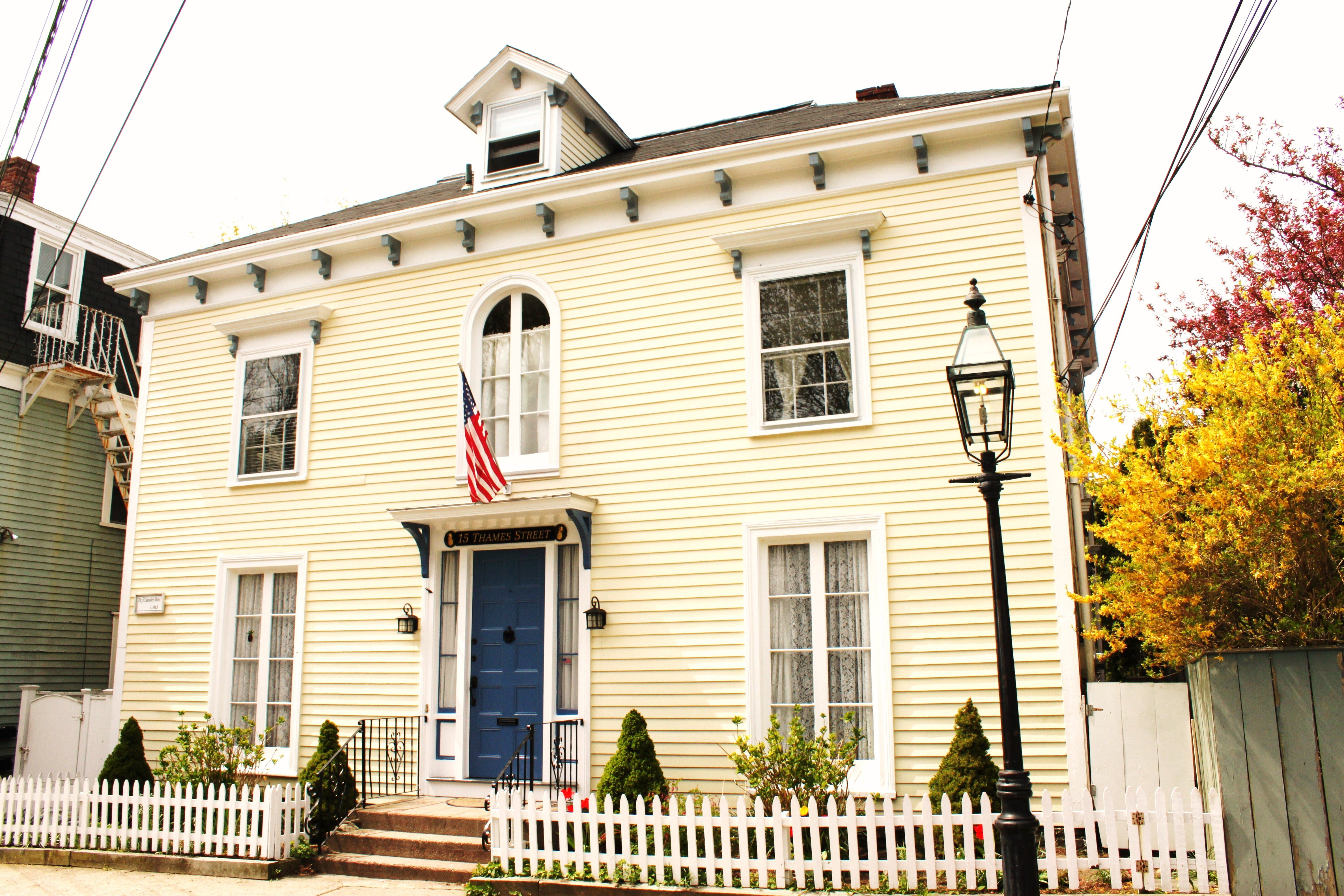 THAMES STREET GUEST HOUSE B B Reviews Newport RI   Front Of House On Thames 