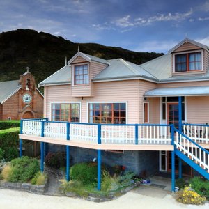 Deck Overlooks Bass Strait, The Nut and the Green Hills