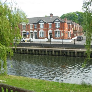 Hotel from the river