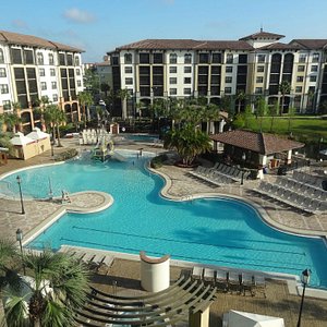 St. Augustine Pool-View from Balcony