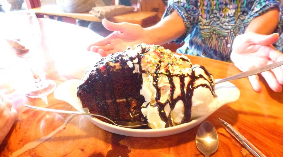 Delicious dessert monstrosity!