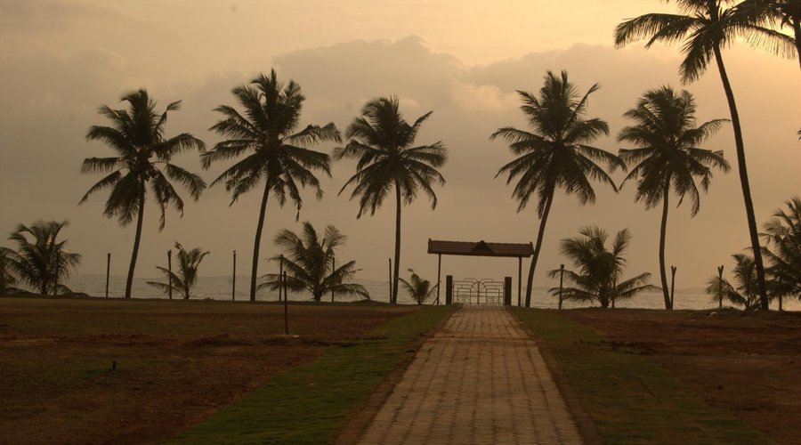 path to the beach