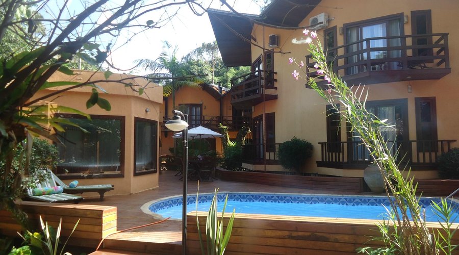 Área da piscina