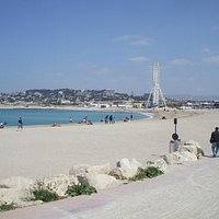 la spiaggia del Prado