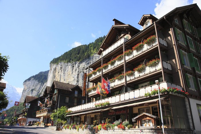 Wengen Village, Berner Oberland, Suíça quebra-cabeça em Quebra