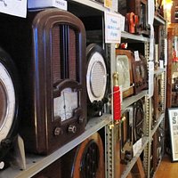 Just a small selection of the radios in the museum