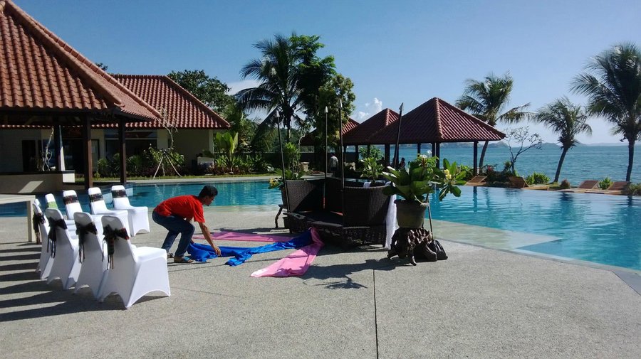 prepare for  wedding party