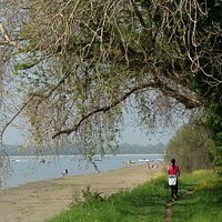 La piccola spiaggia di Sant'Erasmo