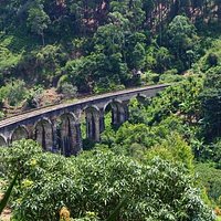 The bridge from the road