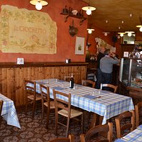 interno della trattoria