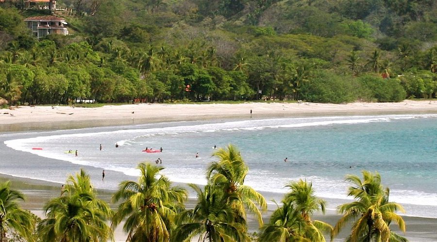View from Alta Vista to the beach - Playa Samara