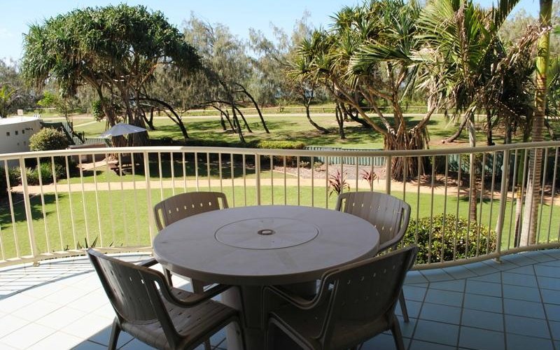 Veranda view from one of the apartments