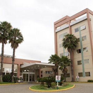 Entrada do hotel
