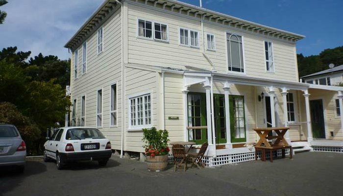 Front with parking