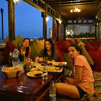 Delicious dinner after diving!