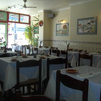 The lovely interior! Plenty room for more than 40 diners. Xx