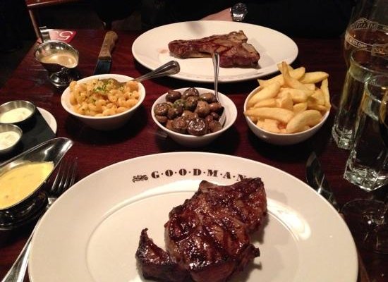 Steak and sides