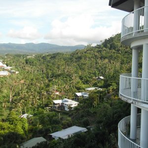 View to South and side of building