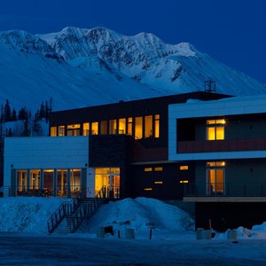 In the heart of Thompson Pass, Alaska - Tsaina Lodge