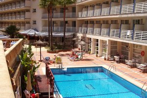 Pool och strand