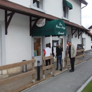 L'ingresso al ristorante.