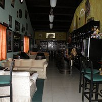 One of the bars inside