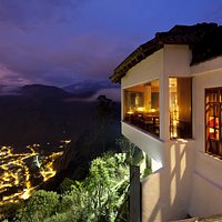 Vista de los Llanganates desde el Café del Cielo