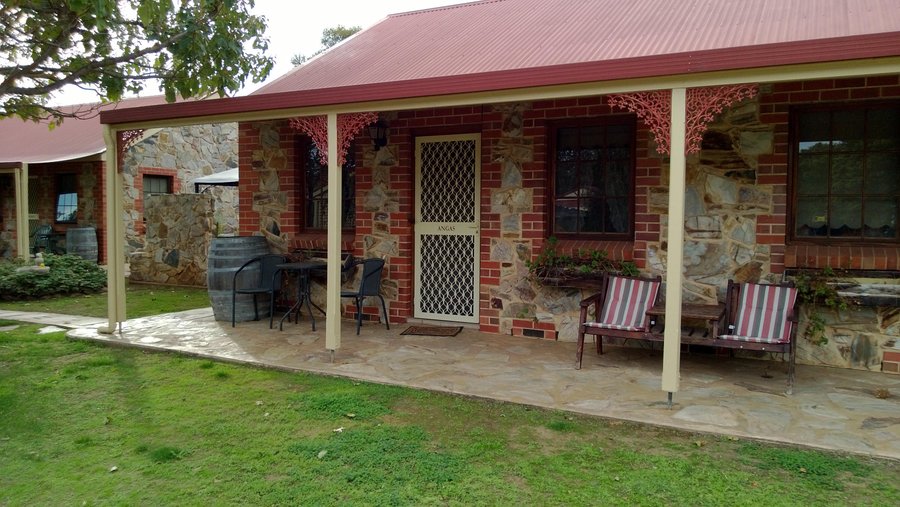 Outside Angus cottage