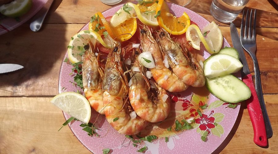 gambas grillées