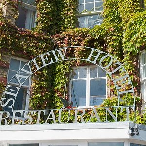 Seaview Hotel in Isle of Wight, image may contain: Neighborhood, Villa, City, Condo