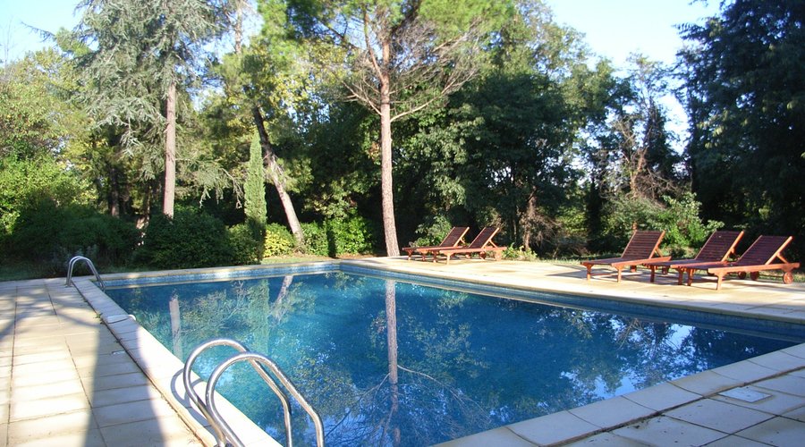 heated swimming pool