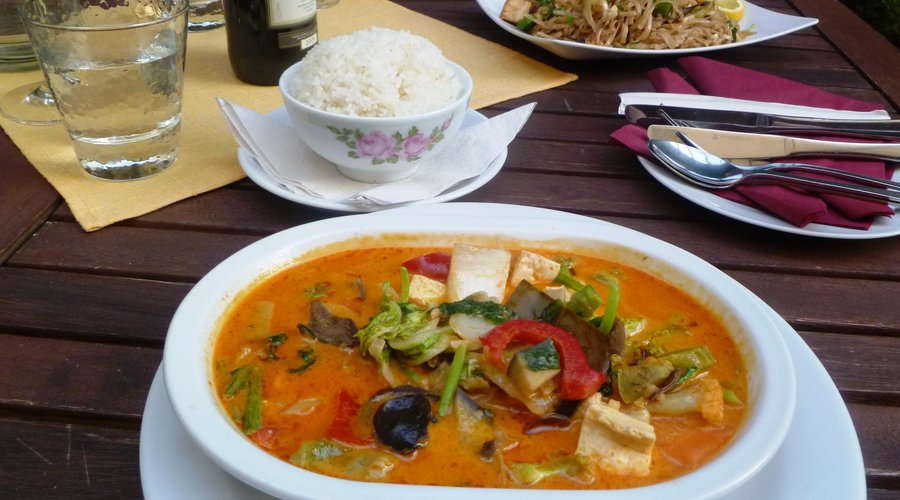 And the winner is - red vegetarian kari!