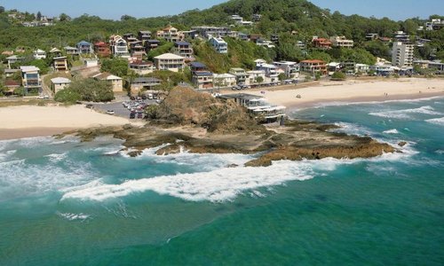 Aerial View of the Elephant Rock & the Club