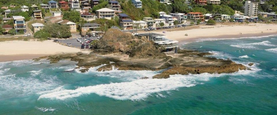 Aerial View of the Elephant Rock & the Club