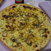 pizza carciofi e bottarga