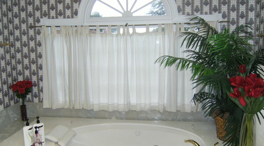 Huge Garden Tub w/ jacuzzi jets.........loved this!