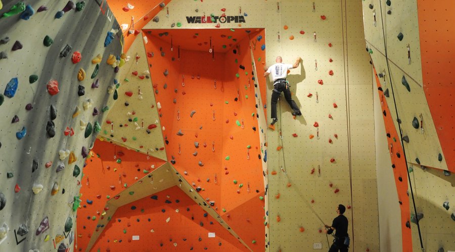 Le Walltopia de la salle principale (35 pieds)