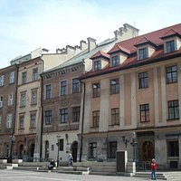 Buildings in the square